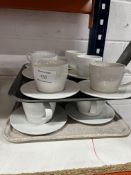 *NO RESERVE* Coffee Cups And Saucers x12