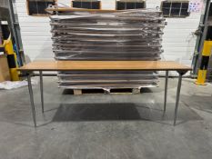 *NO RESERVE* Wooden Folding Tables x4