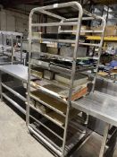 *NO RESERVE* S/S Bakery Rack With Contents