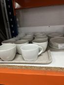 *NO RESERVE* Coffee Cups & Saucers x14