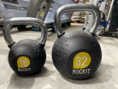 *NO RESERVE* 16kg & 32kg Rockit Kettlebells