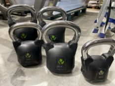 *NO RESERVE* Physical Kettlebells 1x8kg,1x12kg,1x16kg,1x28kg,1x32kg