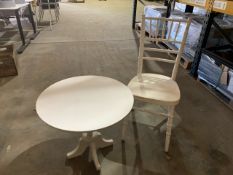 Display Table & Chair