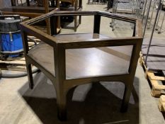 Hexagonal Walnut Table