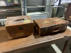 Pair Of Vintage Travel Bags