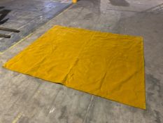 Pair Of Mustard Yellow Curtains