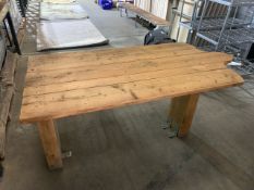 Hand Crafted Charcuterie Tabletop Table