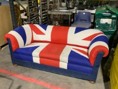Union Jack Themed Sofa
