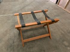 Wooden Suitcase Holder