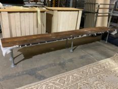 Industrial Themed Bench
