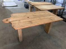 Hand Crafted Charcuterie Tabletop Table