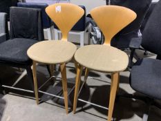 Pair Of Berber Seat Bar Stools