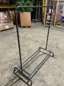 Pair Of Grey Clothes Rails