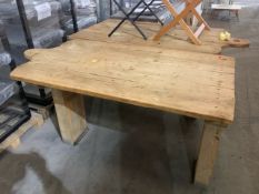 Hand Crafted Charcuterie Tabletop Table