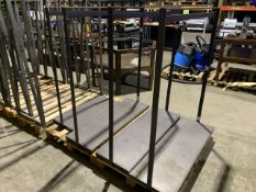 Industrial Steel Clothes Rail x4
