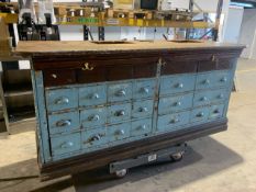 Vintage Faux Drawer Unit