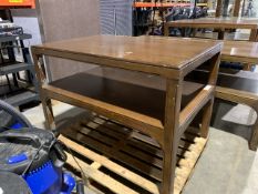 Mid Century Folding Sewing Table