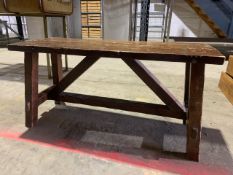 Small Wooden Bench