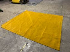 Pair Of Mustard Yellow Curtains