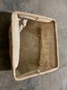 Assorted Jute Storage Bags x4