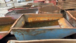 Standard Fork Truck Tipping Skip x5