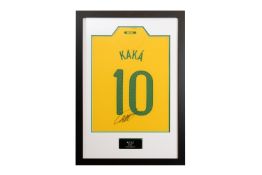 Kaka Signed Brazil Shirt