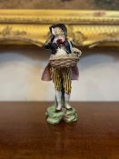 C19th German Figure Of Street Seller
