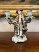C18th William Duesbury Chelsea/Derby Figure