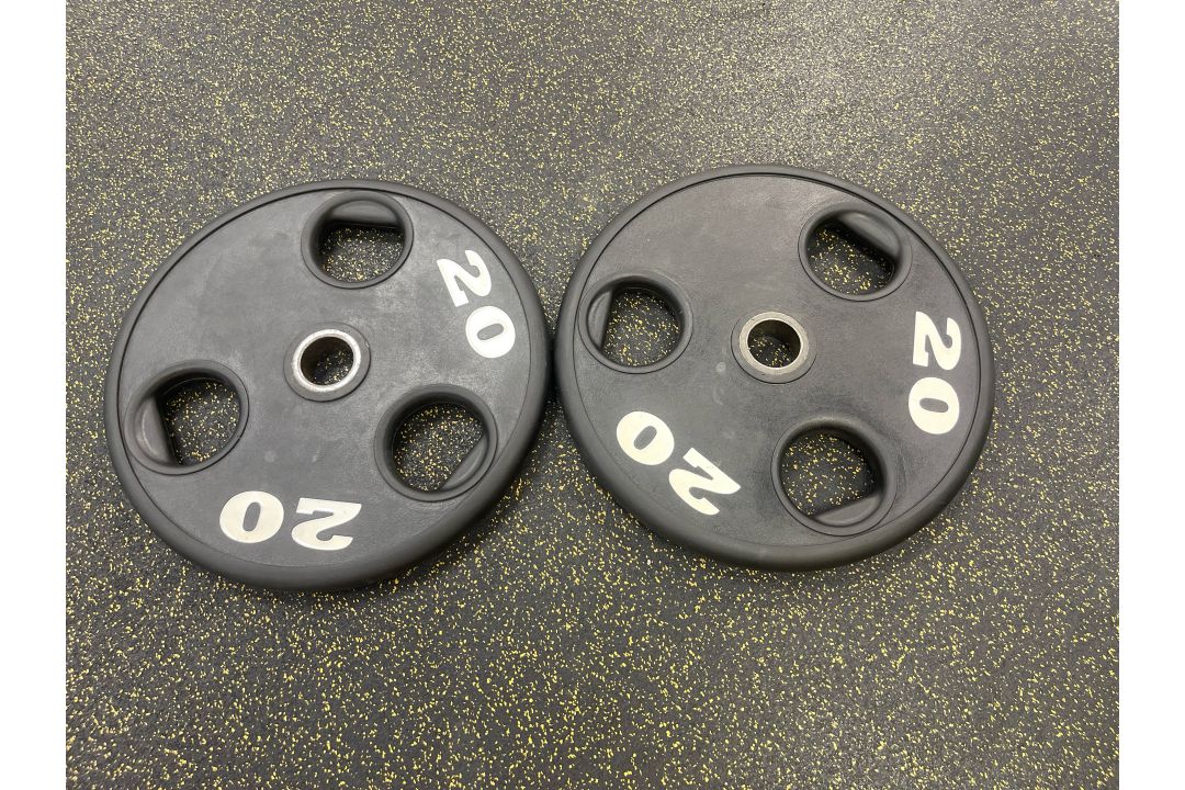 2 x 20kg Plates - Image 1 of 2