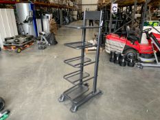 Physical Gym Sandbag Rack