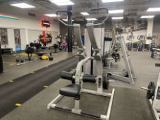Force Plate Loaded Lat Pulldown