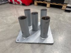 5 Slot Bar Bell Stand