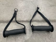 Pair Of Short Resistant Cable Handles