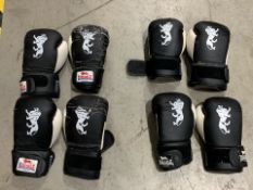4 Pair Of Lonsdale Boxing Gloves