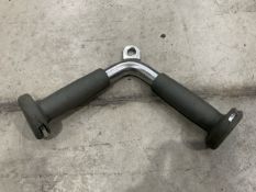 Rubber Handled V Shaped Pull Down Bar