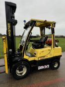 Hyster 3 Tonne Gas Forklift Truck Triple Mast