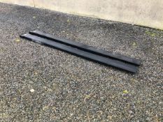 10 Foot Forklift Fork Extenders, Brand New, Unused, 6600lbs Max rating