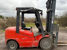 2016 Heli FD30G 3 Tonne Diesel Forklift, 4 Metre Lift, AMAZING LOW 1369 HOURS