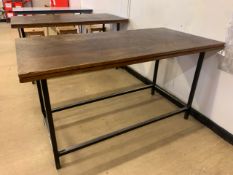 Wooden Science Lab Desks x10