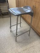 Grey Plastic Stools x14