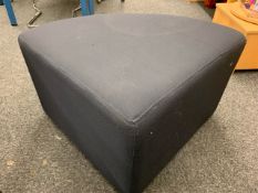 Navy Modular Fabric Cube Seating