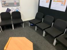 Staff Room Fabric Chairs x12