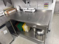 Stainless Steel Prep Table
