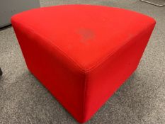 Mixed Modular Fabric Cube Seating