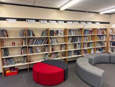 Wooden Bookshelf x6