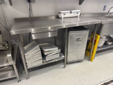 Stainless Steel Prep Table