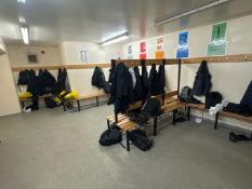 Changing Room Benches & Wall Mounted Garment Hangers