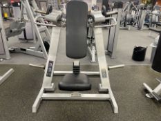 Force Plate Loaded Shoulder Press