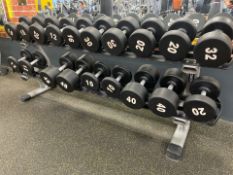 Pair Of 34kg Dumbbells