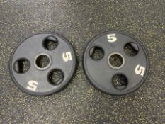 2 x 5kg Plates